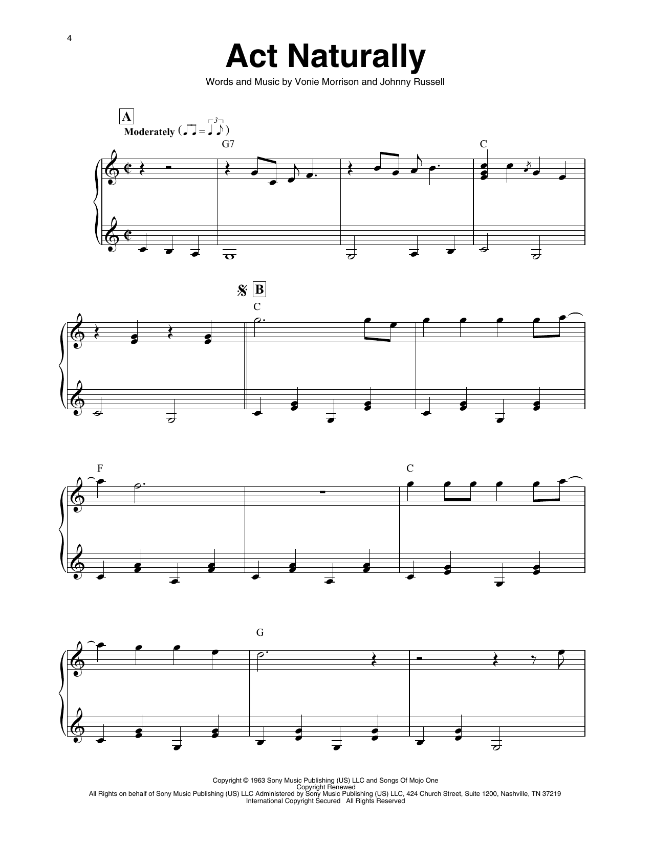 The Beatles Act Naturally (arr. Maeve Gilchrist) Sheet Music Notes & Chords for Harp - Download or Print PDF The Beatles Act Naturally (arr. Maeve Gilchrist) Sheet Music Notes & Chords for Harp - Download or Print PDF