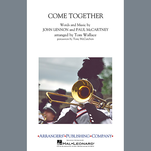 The Beatles, Come Together (arr. Tom Wallace) - Alto Sax 1, Marching Band