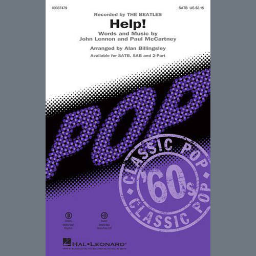 The Beatles, Help! (arr. Alan Billingsley), 2-Part Choir