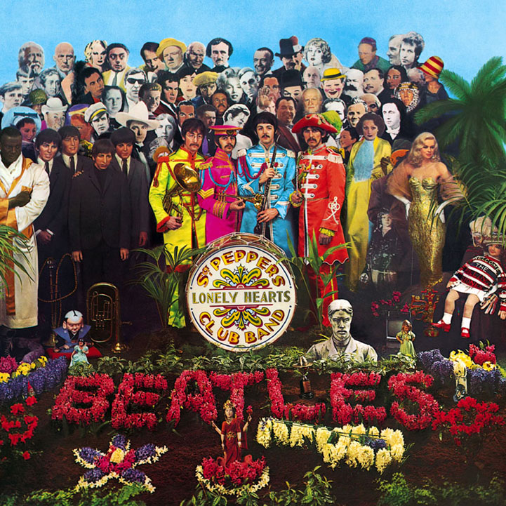 The Beatles, Sgt. Pepper's Lonely Hearts Club Band, Piano, Vocal & Guitar (Right-Hand Melody)