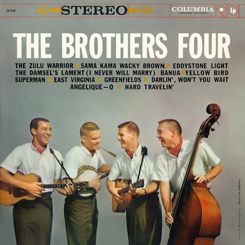 The Brothers Four, Greenfields, Melody Line, Lyrics & Chords