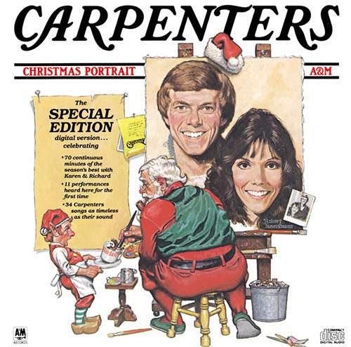 The Carpenters, Sleigh Ride, Piano, Vocal & Guitar (Right-Hand Melody)