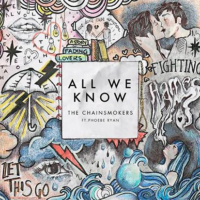The Chainsmokers, All We Know, Piano, Vocal & Guitar (Right-Hand Melody)