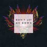 Download The Chainsmokers Don't Let Me Down (feat. Daya) sheet music and printable PDF music notes