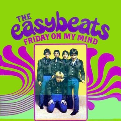 The Easybeats, Friday On My Mind, Piano, Vocal & Guitar (Right-Hand Melody)