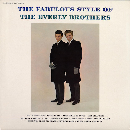 The Everly Brothers, Poor Jenny, Guitar Chords/Lyrics