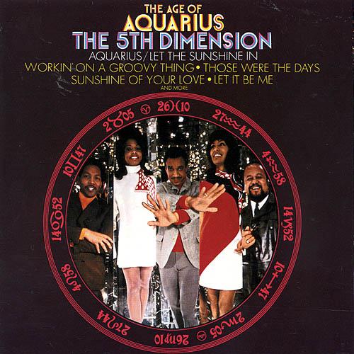 The Fifth Dimension, Aquarius, Piano, Vocal & Guitar (Right-Hand Melody)