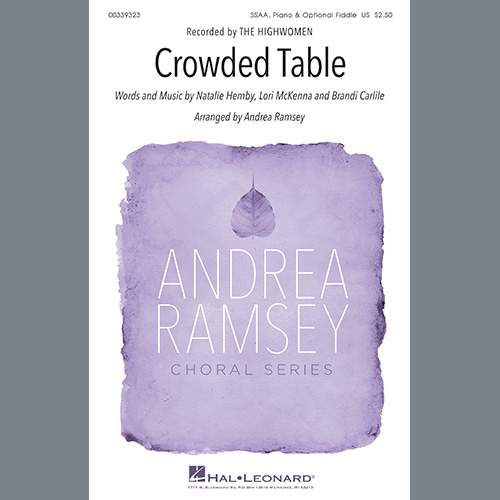 The Highwomen, Crowded Table (arr. Andrea Ramsey), SATB Choir