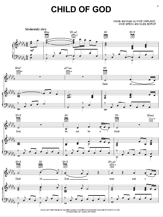 The Hoppers Child Of God Sheet Music Notes & Chords for Piano, Vocal & Guitar (Right-Hand Melody) - Download or Print PDF The Hoppers Child Of God Sheet Music Notes & Chords for Piano, Vocal & Guitar (Right-Hand Melody) - Download or Print PDF