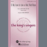 Download Traditional O My Love Is Like A Red, Red Rose (arr. Simon Carrington) sheet music and printable PDF music notes