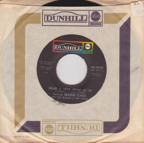 The Mamas & The Papas, Dream A Little Dream Of Me, Super Easy Piano