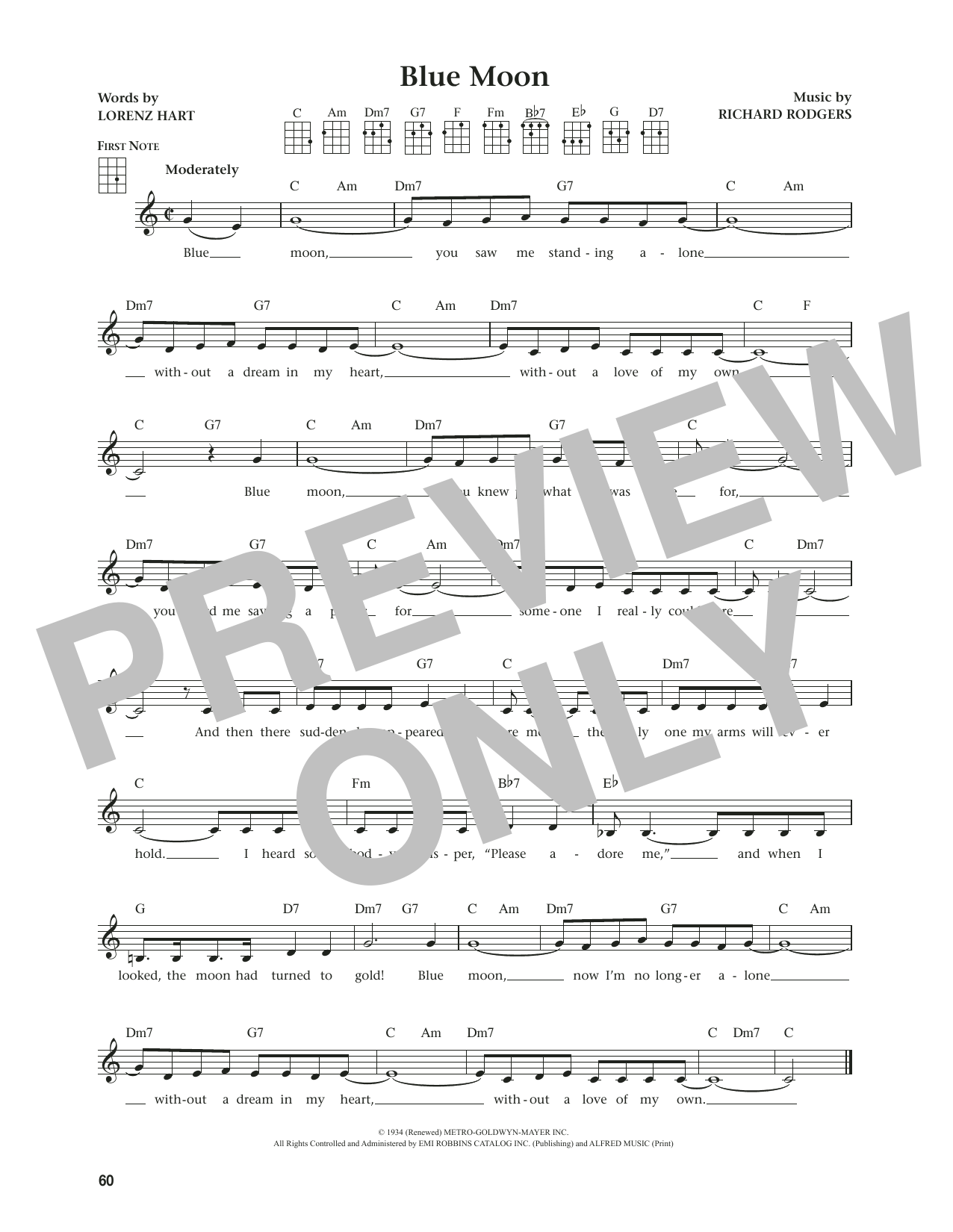 The Marcels Blue Moon (from The Daily Ukulele) (arr. Jim Beloff) Sheet Music Notes & Chords for Ukulele - Download or Print PDF The Marcels Blue Moon (from The Daily Ukulele) (arr. Jim Beloff) Sheet Music Notes & Chords for Ukulele - Download or Print PDF