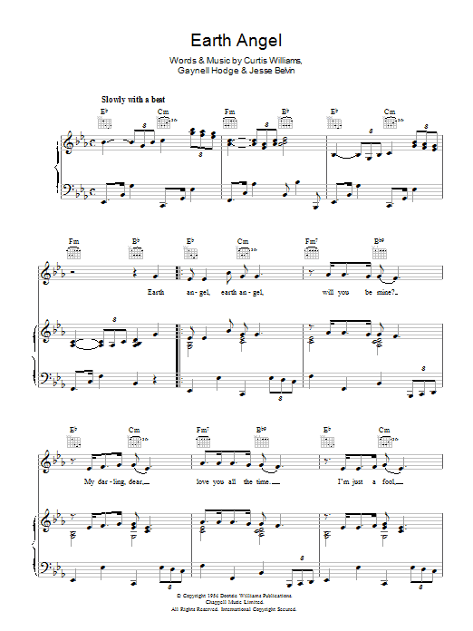 The Penguins Earth Angel Sheet Music Notes & Chords for Ukulele - Download or Print PDF