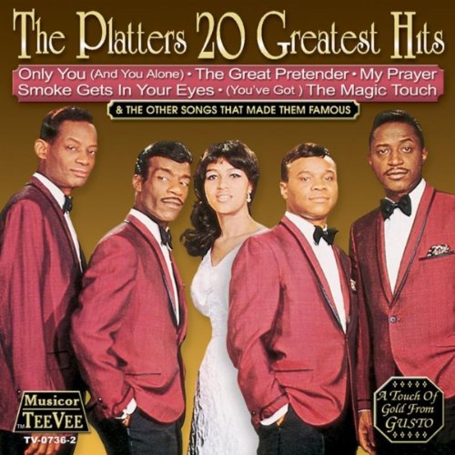 The Platters, Earth Angel, Piano, Vocal & Guitar (Right-Hand Melody)