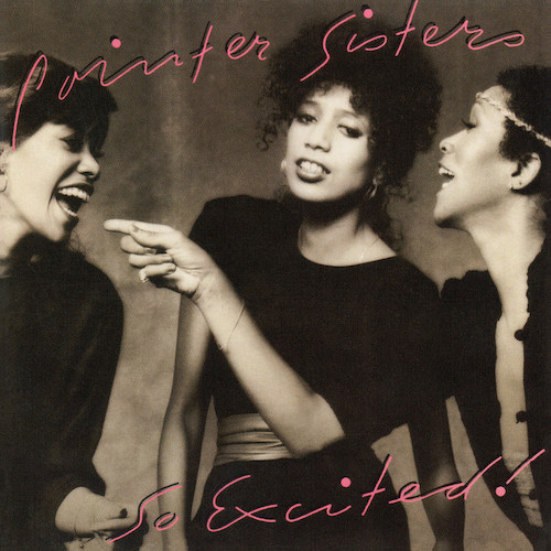 The Pointer Sisters, I'm So Excited, Piano, Vocal & Guitar (Right-Hand Melody)