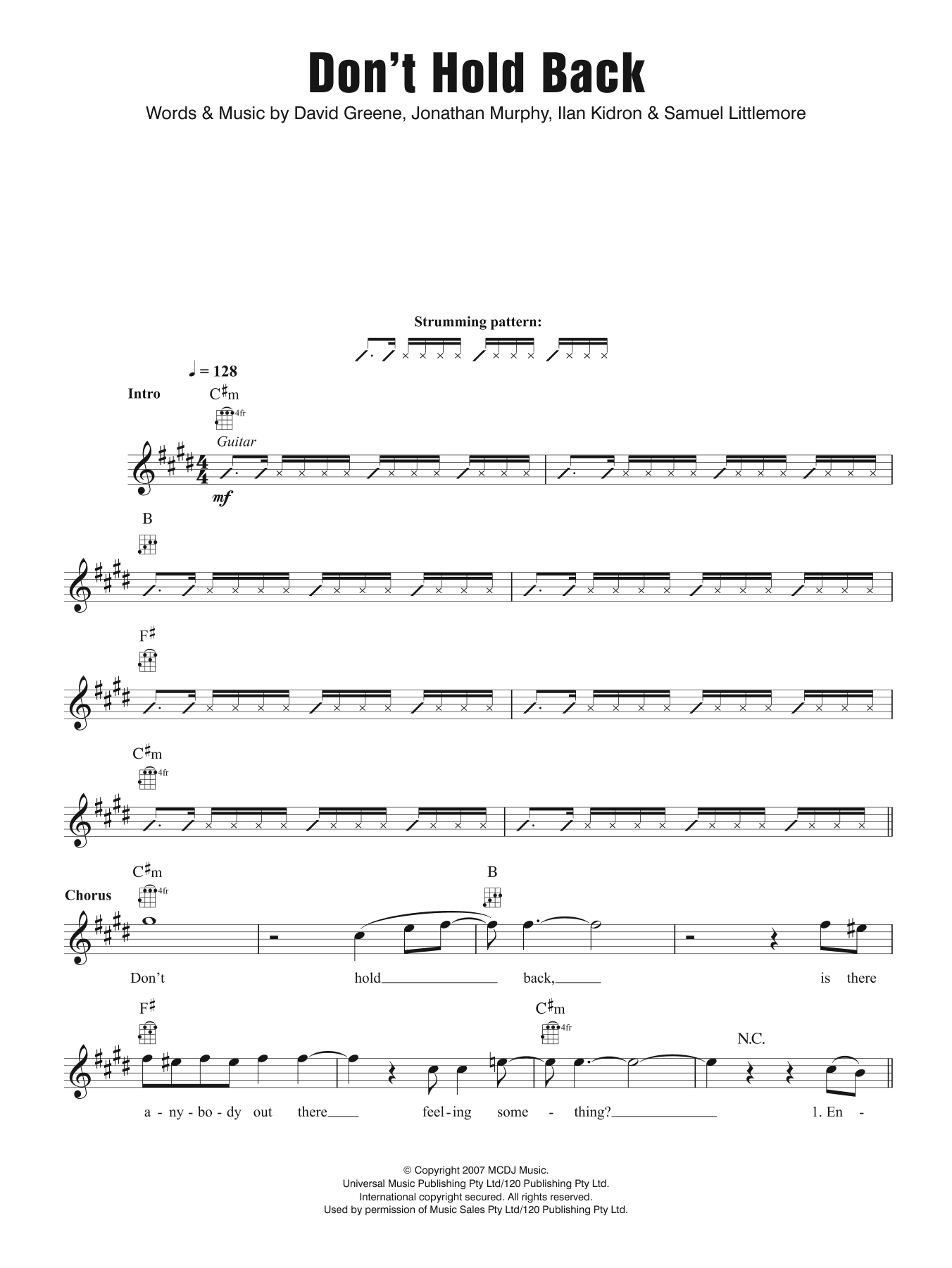 The Potbelleez Don't Hold Back Sheet Music Notes & Chords for Ukulele - Download or Print PDF The Potbelleez Don't Hold Back Sheet Music Notes & Chords for Ukulele - Download or Print PDF