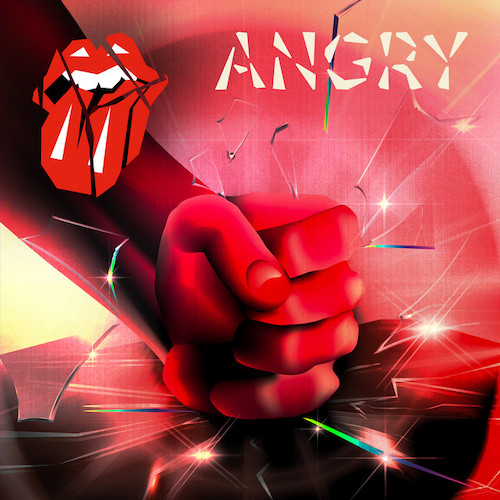 The Rolling Stones, Angry, Piano, Vocal & Guitar Chords (Right-Hand Melody)