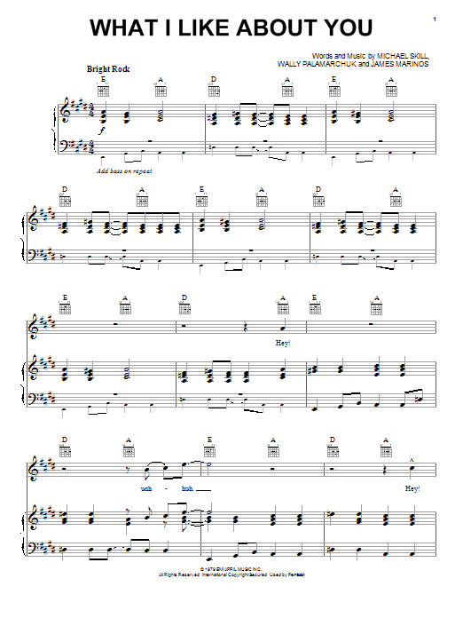 The Romantics What I Like About You Sheet Music Notes & Chords for Harmonica - Download or Print PDF
