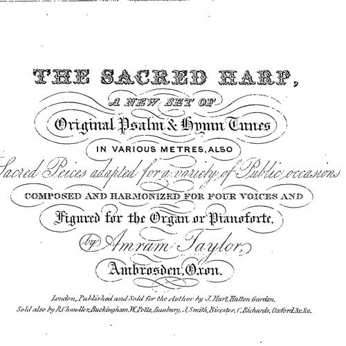 The Sacred Harp, Beach Spring (Lord, Whose Love In Humble Service), Educational Piano
