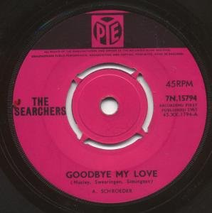 The Searchers, Goodbye My Love, Piano, Vocal & Guitar (Right-Hand Melody)