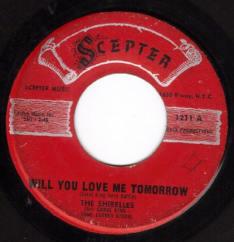 The Shirelles, Will You Love Me Tomorrow (Will You Still Love Me Tomorrow), Piano, Vocal & Guitar (Right-Hand Melody)