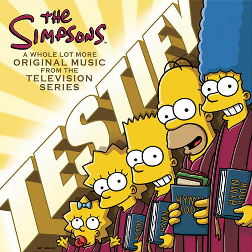 The Simpsons, Adequate, Piano, Vocal & Guitar (Right-Hand Melody)