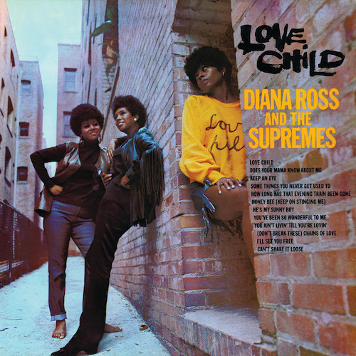 The Supremes, Love Child, Piano, Vocal & Guitar (Right-Hand Melody)
