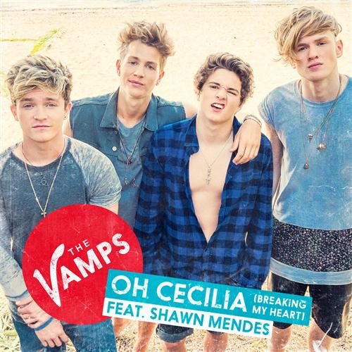 The Vamps, Oh Cecilia (Breaking My Heart), Piano, Vocal & Guitar (Right-Hand Melody)