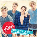 Download The Vamps Oh Cecilia (Breaking My Heart) sheet music and printable PDF music notes