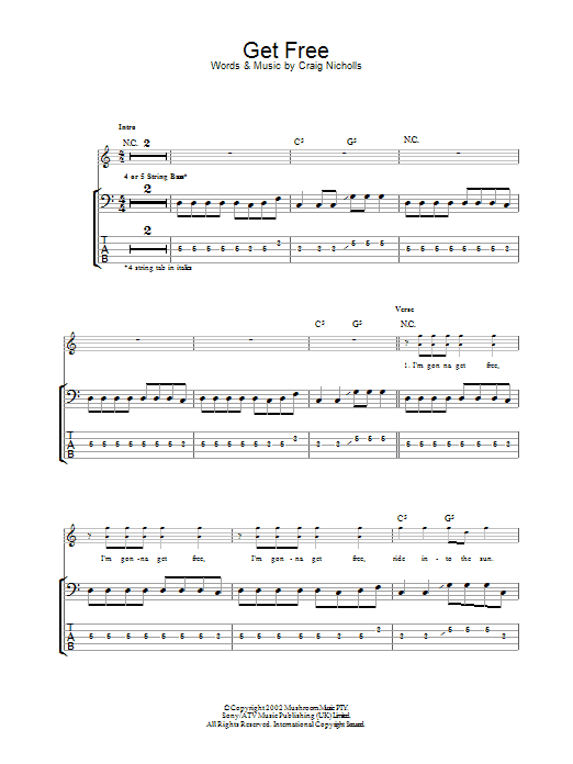 The Vines Get Free Sheet Music Notes & Chords for Drums - Download or Print PDF