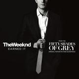 Download The Weeknd Earned It (Fifty Shades Of Grey) sheet music and printable PDF music notes