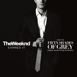 Download The Weeknd Earned It (from 'Fifty Shades Of Grey') sheet music and printable PDF music notes