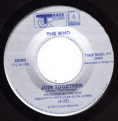 The Who, Join Together, Easy Guitar with TAB