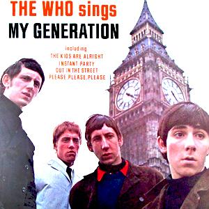 The Who, My Generation, Piano, Vocal & Guitar (Right-Hand Melody)