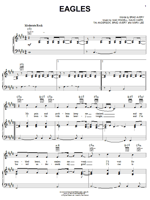 Third Day Eagles Sheet Music Notes & Chords for Guitar Tab - Download or Print PDF Third Day Eagles Sheet Music Notes & Chords for Guitar Tab - Download or Print PDF