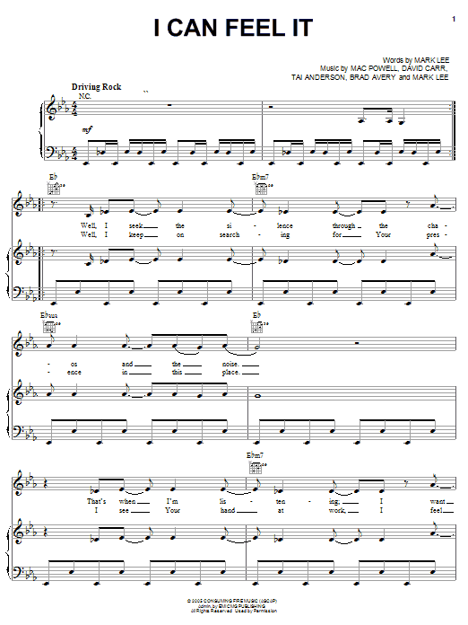 Third Day I Can Feel It Sheet Music Notes & Chords for Guitar Tab - Download or Print PDF Third Day I Can Feel It Sheet Music Notes & Chords for Guitar Tab - Download or Print PDF