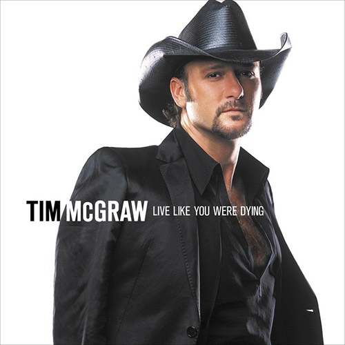 Tim McGraw, Back When, Piano, Vocal & Guitar (Right-Hand Melody)