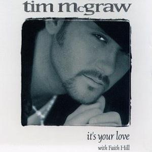 Tim McGraw with Faith Hill, It's Your Love, Piano, Vocal & Guitar (Right-Hand Melody)