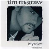 Download Tim McGraw with Faith Hill It's Your Love sheet music and printable PDF music notes
