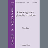 Download Tine Bec Omnes Gentes, Plaudite Manibus sheet music and printable PDF music notes