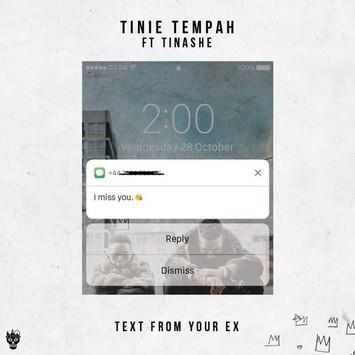 Tinie Tempah Tinie Tempah, Text From Your Ex (featuring Tinashe), Piano, Vocal & Guitar