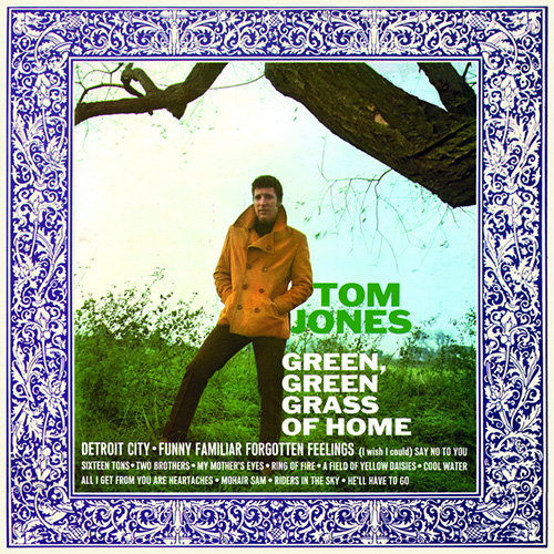Tom Jones, Green Green Grass Of Home, Piano, Vocal & Guitar (Right-Hand Melody)