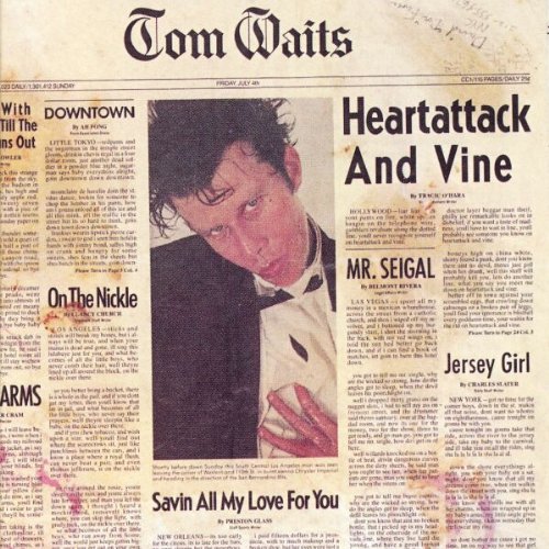 Tom Waits, Heartattack And Vine, Piano, Vocal & Guitar (Right-Hand Melody)