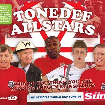 Tonedef Allstars, Who Do You Think You Are Kidding, Jurgen Klinsmann?, Piano, Vocal & Guitar (Right-Hand Melody)