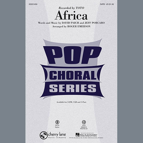Toto, Africa (arr. Roger Emerson), 2-Part Choir