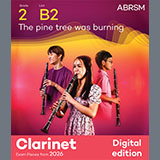 Download Trad. Ukrainian The pine tree was burning (Grade 2, list B2, from the ABRSM Clarinet Syllabus from 2026) sheet music and printable PDF music notes