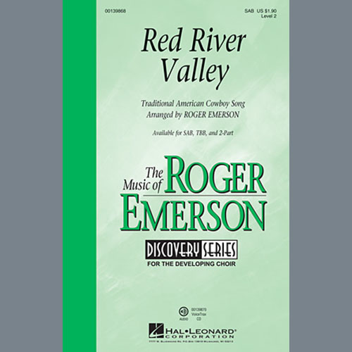 Roger Emerson, The Red River Valley, SAB