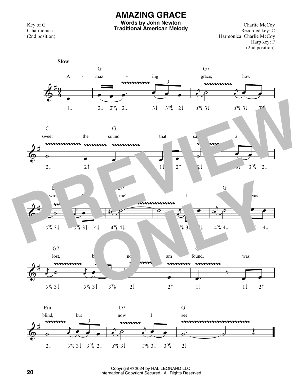 Traditional American Melody Amazing Grace Sheet Music Notes & Chords for Easy Piano - Download or Print PDF