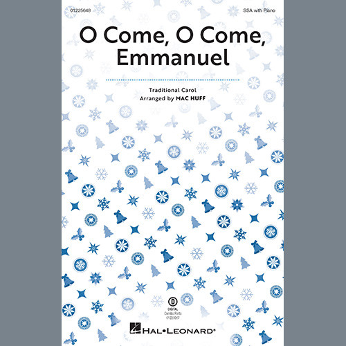 Traditional Carol, O Come, O Come, Emmanuel (arr. Mac Huff), SSA Choir
