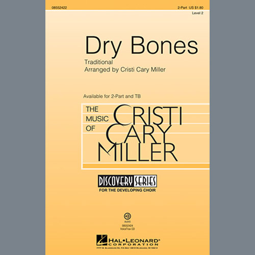 Traditional, Dry Bones (arr. Cristi Cary Miller), 2-Part Choir